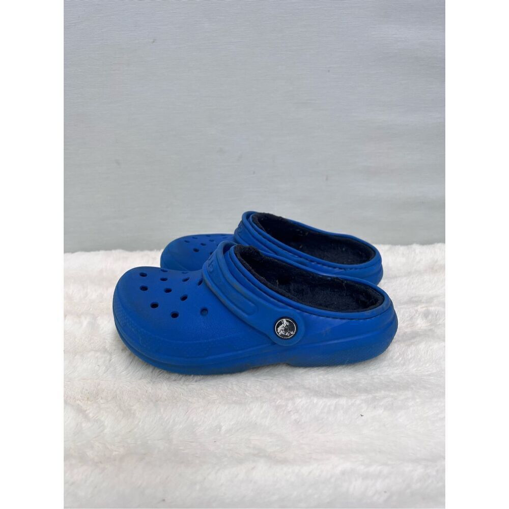Crocs Unisex-Child Classic Lined Clog size 1 J